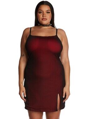 NWOT 3X Bodycon Mesh Mini Dress From Dolls Kill